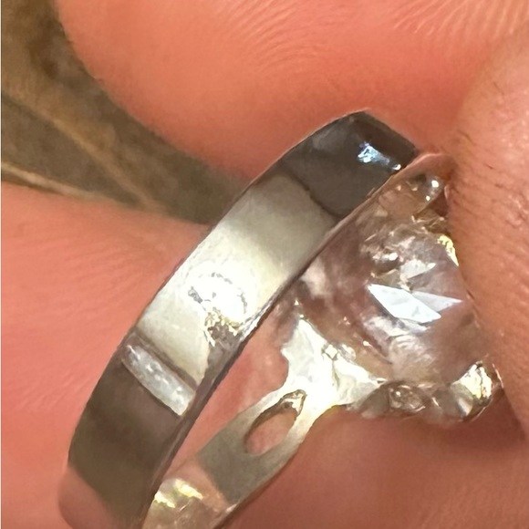 Beautiful Solid 925 Sterling Silver Four Stacking Handmade Jewelry All Size 11 - Picture 5 of 6